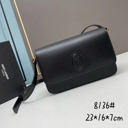 YSL solferino box cowhide shoulder bag size: 23*16*7.5cm 18.6*16*6cm