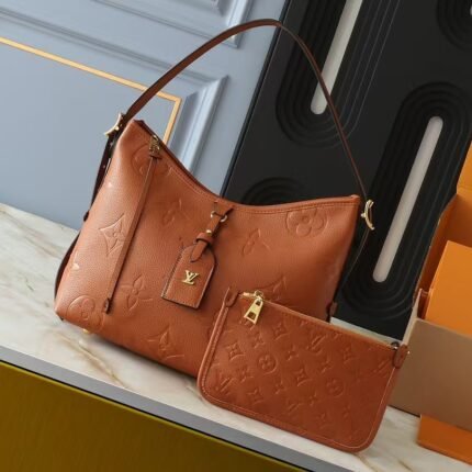 LV upgraded original m24141 m46288 m46293 m46277m46298 m46203 carryall small handbag taken from mono gramempreinte embossed leather size 29x24x12m