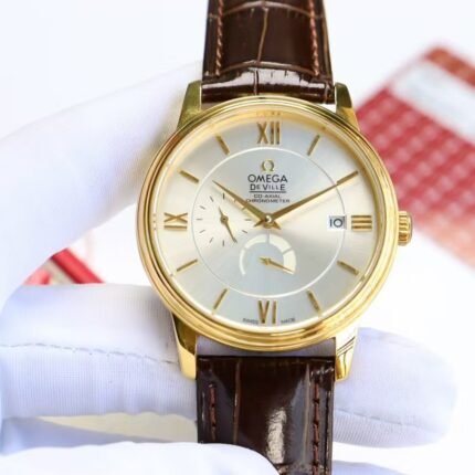 Omega Discus 4 Hands Men's watch. - The lettering is consistent with the genuine article.