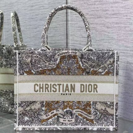 Dior top original single tote25 early spring Christmas limited edition lucky star size:36*18*28cm