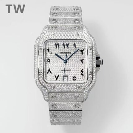 Cartier Santos Full Sky Star rocks! Using the most advanced setting technology