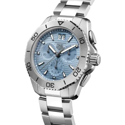 TAG Heuer Aquaracer Professional 200 Date 40mm Sky Blue Dial Chronograph Quartz Gents Watch CBP1112 BA0627