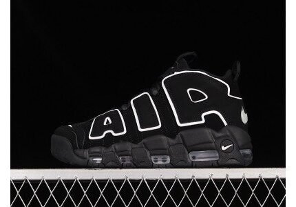 Nike Air More Uptempo Black White