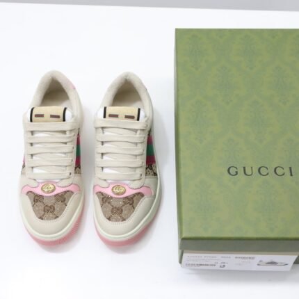 𝗚𝘂𝗰𝗰𝗶 Screener Sports little dirty shoes SIZE:35-44 note shoes size when you fill shipping address