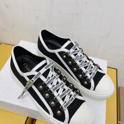DIOR Classic casual shoes black and white size: 35 —40 note shoes size when you fill shipping address