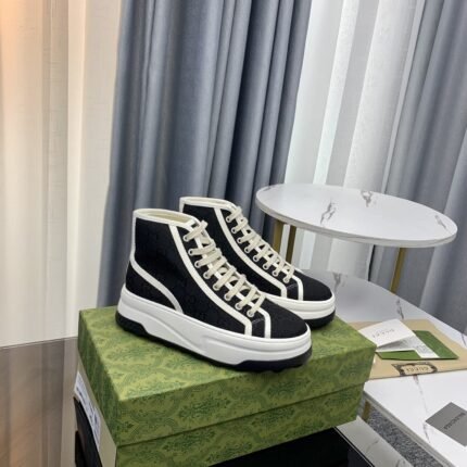 Gucci*2023 embroidery canvas casual platform shoes size: 35-40 note shoes size when you fill shipping address