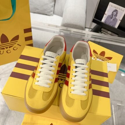 Gucci x Adidas Gazelle Casual shoes 23ss couple size: 35-4645.46 can be customizednote shoes size when you fill shipping address