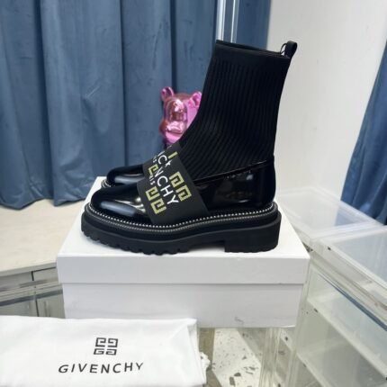 Givenchy round toe letter sock ankle boots size: 35-3940.41customizednote shoes size when you fill shipping address
