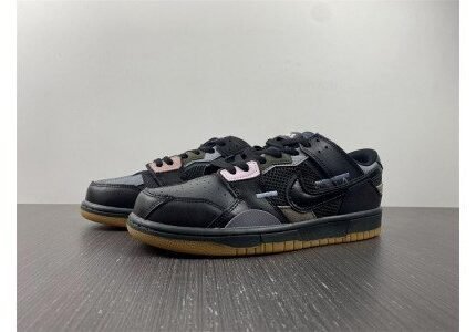 Nike Dunk Low Scrap Black Gum
