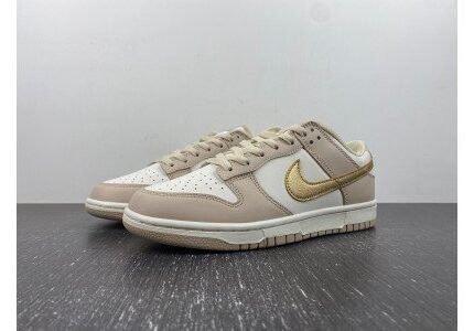 Nike Dunk Low Phantom Metallic Gold