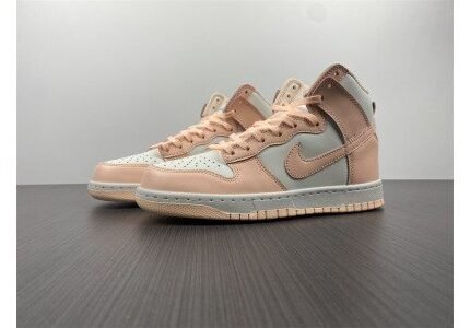 Nike Dunk High Sail Crimson Tint