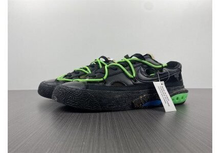 Nike Blazer Low x OW “Black / Green”