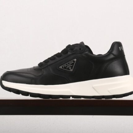 PRADA Prada thick-soled logo lace-up sports casual men-s shoes series