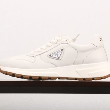 PRADA Prada thick-soled logo lace-up sports casual men-s shoes series