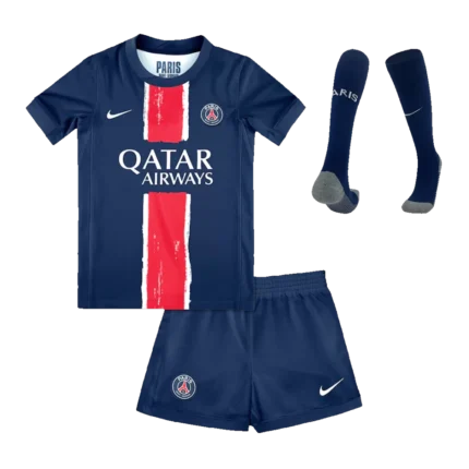 PSG Home Kids Soccer Jerseys Kit 2024/25