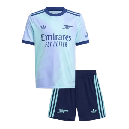 Kids Arsenal Third Kit Jersey+Shorts 2024/25