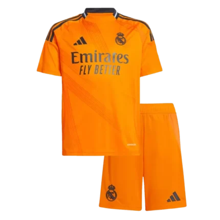Real Madrid Away Kids Soccer Jerseys Full Kit 2024/25